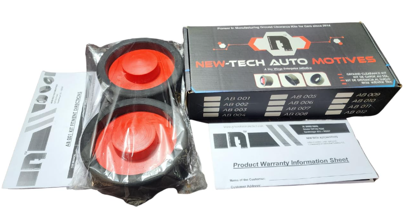 Newtech Ground Clearance Kit aka Ride Height Kit for BYD Seal - Set of 2 Pcs - Full Kit - Rear - Front side not Required