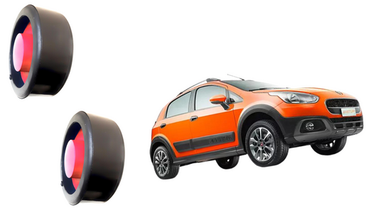 Newtech Ground Clearance Kit aka Ride Height kit for Fiat Avventurra - Set of 2 Pcs - Full Kit - Rear - Front side not Required