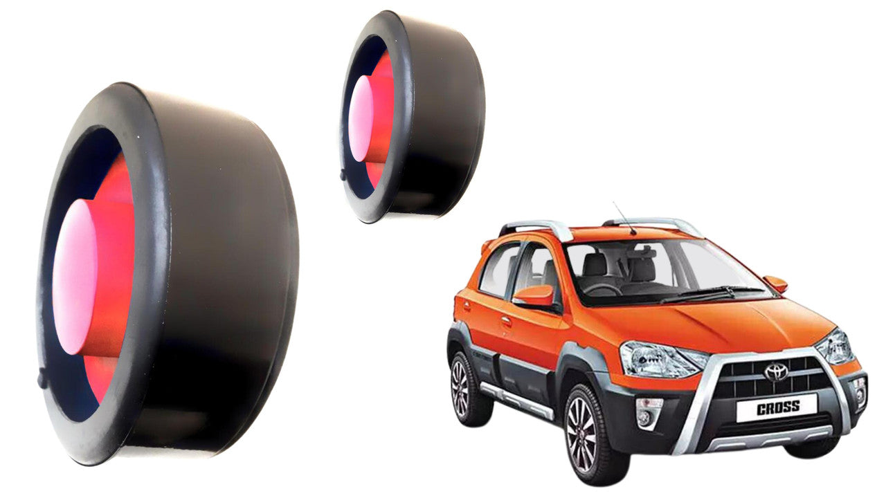 Newtech Ground Clearance Kit aka Ride Height kit for Toyota Etios Cross - Set of 2 Pcs - Full Kit - Rear - Front side not Required